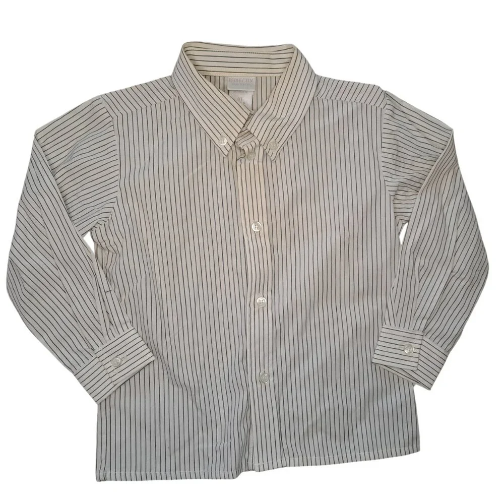 Three Piece Formal Set Collared Shirt Jacket Slacks Size 3T